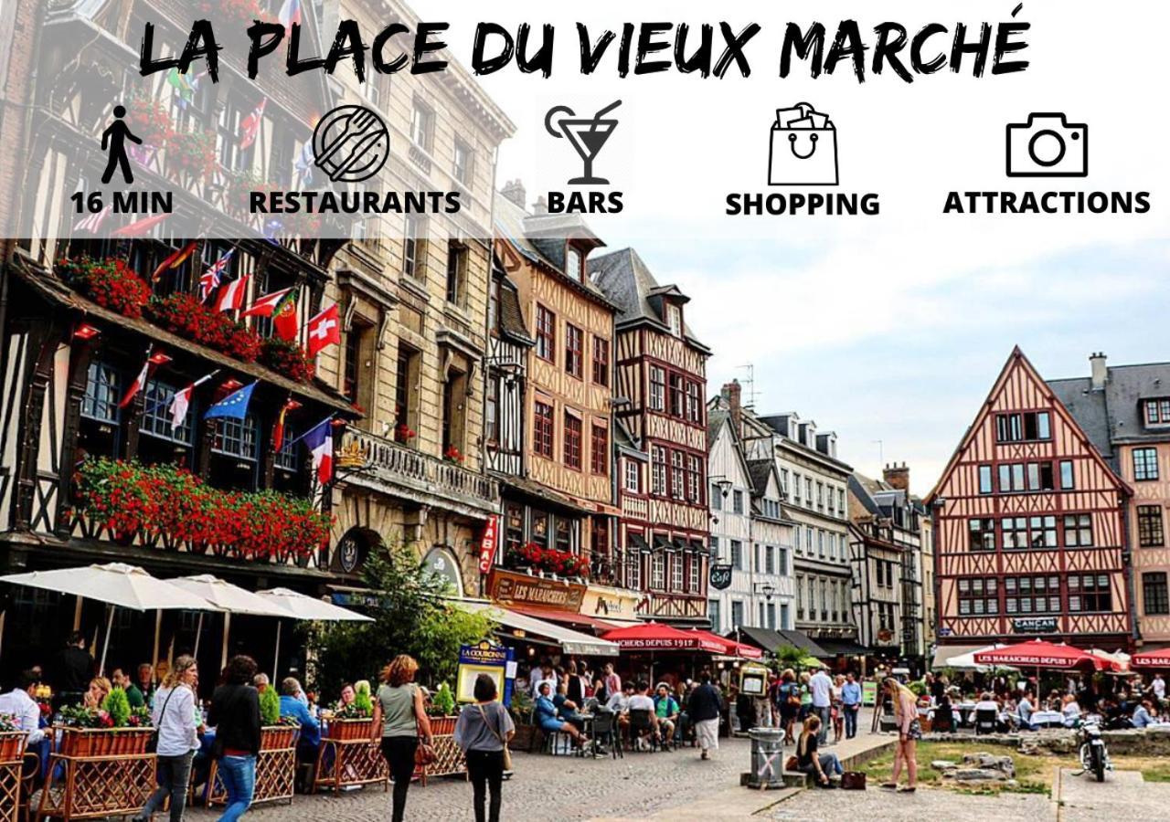 Cosy'Appart - Le Saint Maur Rouen Eksteriør bilde